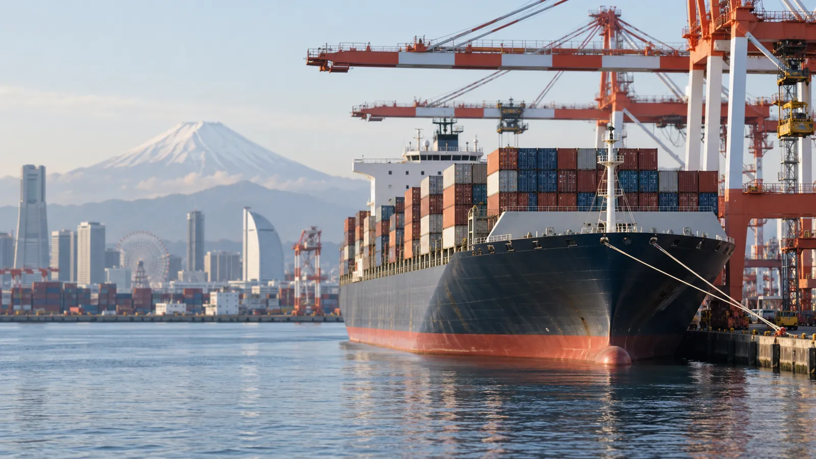 Transport z Japonii do Polski: ile trwa i który port wybrać